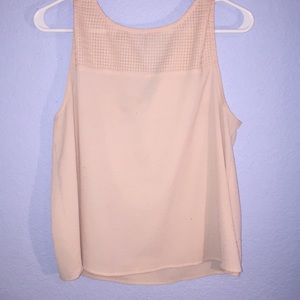 short sleeve blouse, creamy pink
